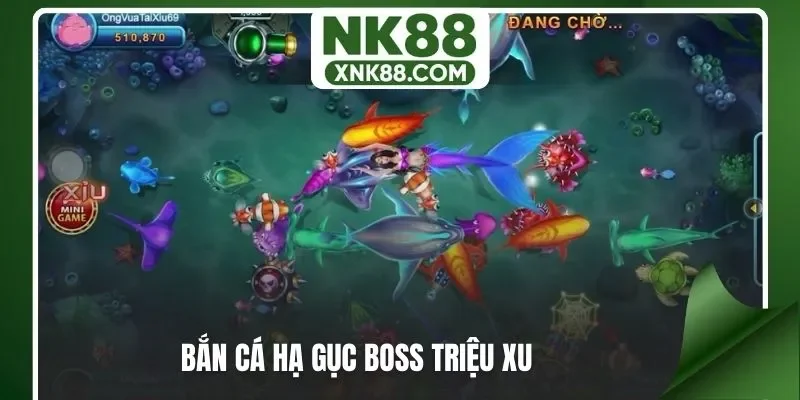 Bắn cá hạ gục boss triệu xu