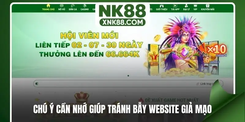 Chú ý cần nhớ giúp tránh bẫy website giả mạo